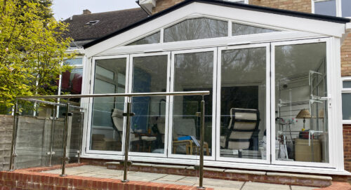 Edwardian Gable-end conservatory in Bexhill on Sea built by conservatory builders - River.ODP, building company.