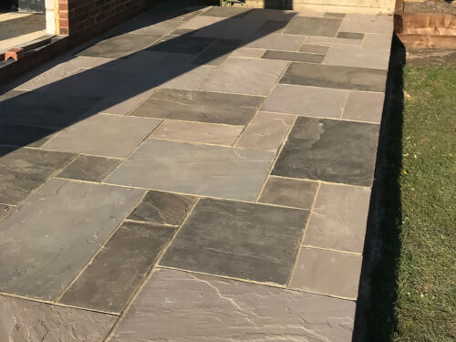 Indian Stone Patio built by River ODP in West Sussex