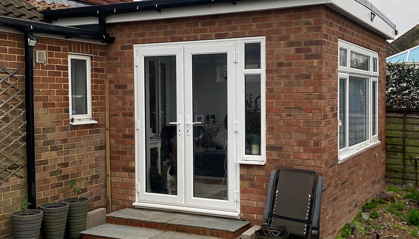 New orangery type extension in Bexhill on Sea