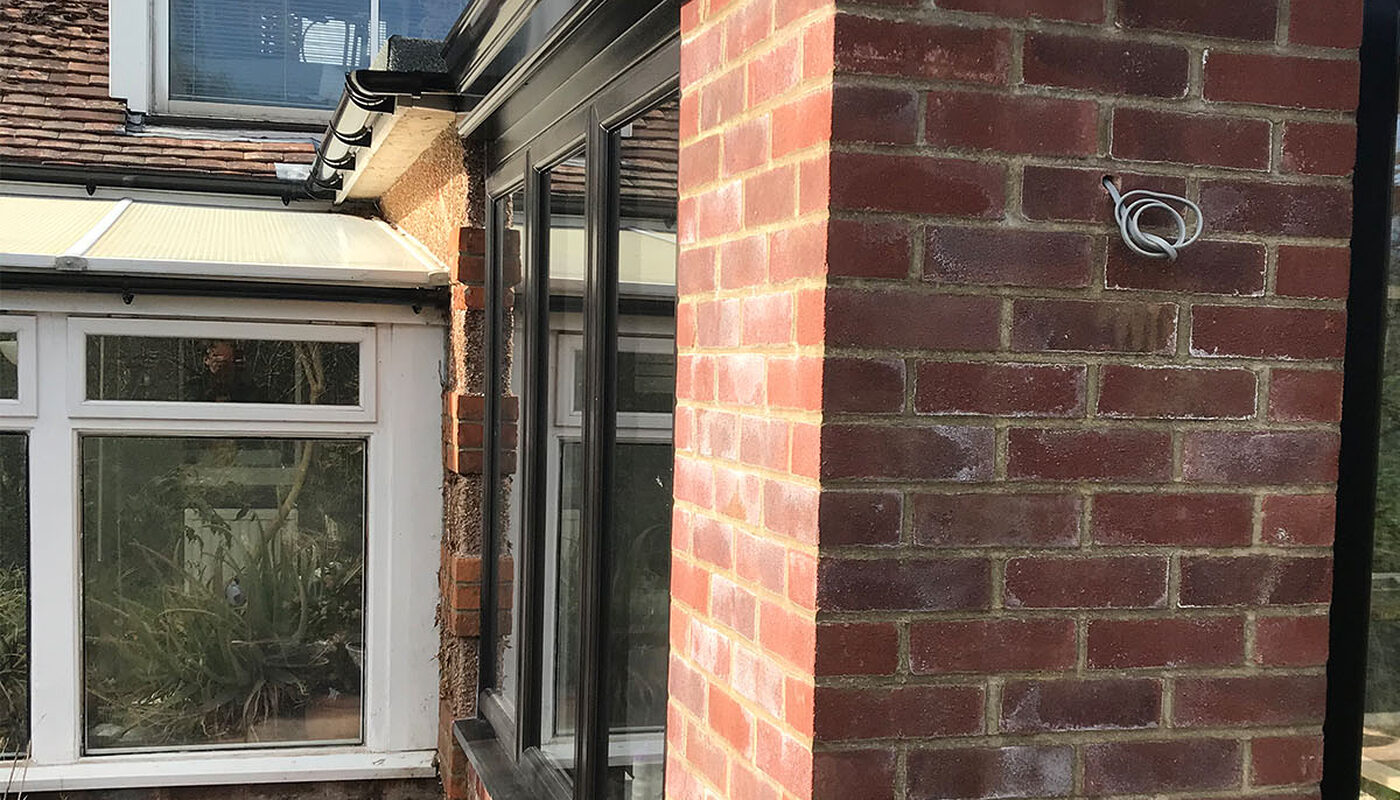 The details of the hidden gutters for orangery look professionally made. The Cornice / decorative fascia installation were done faithfully