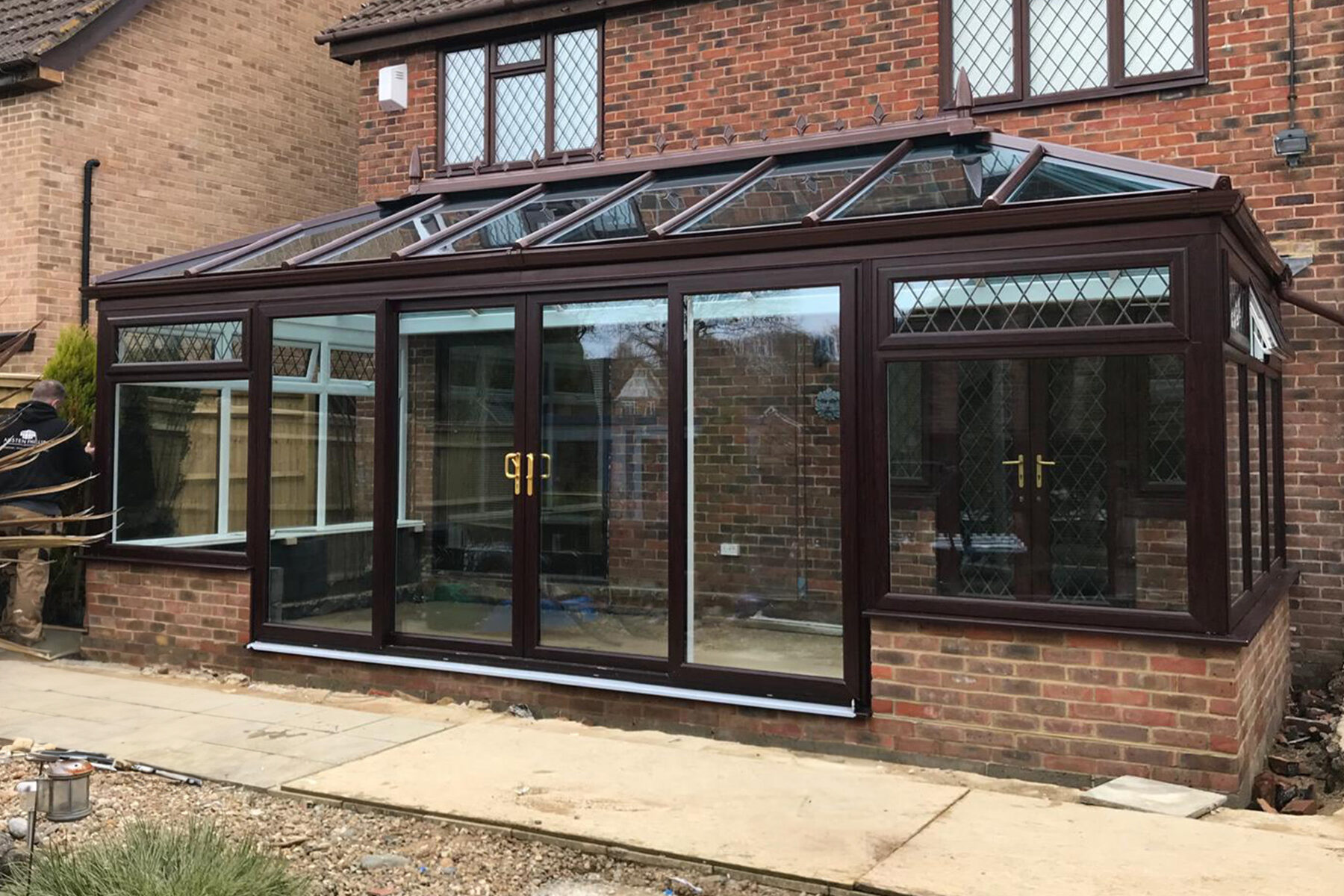 Edwardian conservatory built by building company River.ODP in East Sussex.