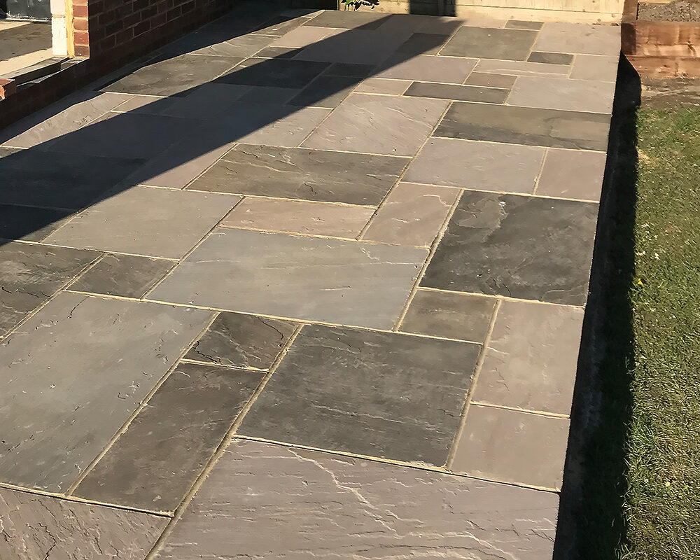 Indian Stone Patio built by River ODP in West Sussex