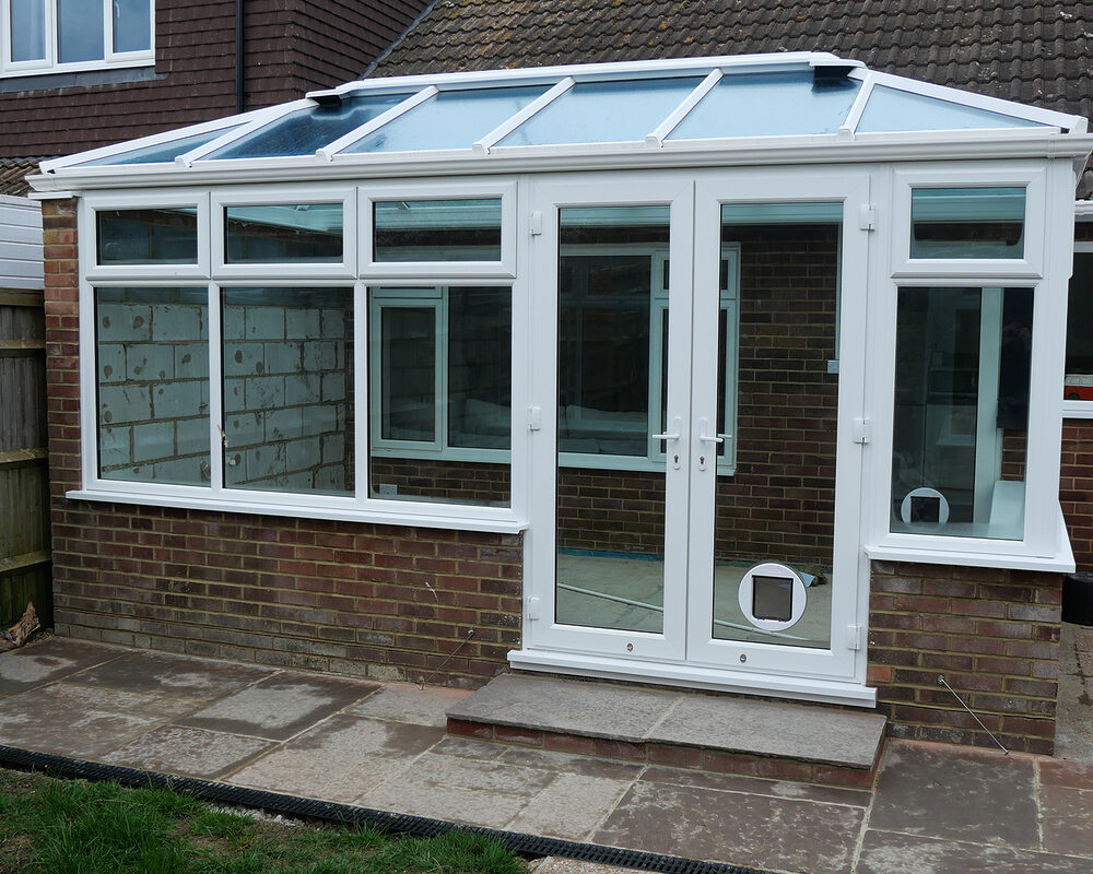 Edwardian conservatory built by construction company River.ODP in Hailsham East Sussex.
