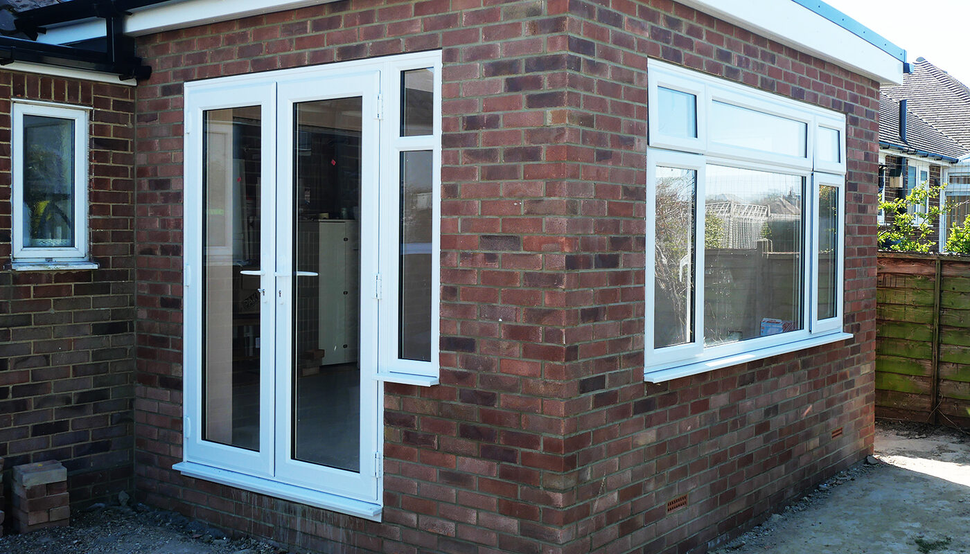 View on new extension in Bexhill built by contractor River ODP.