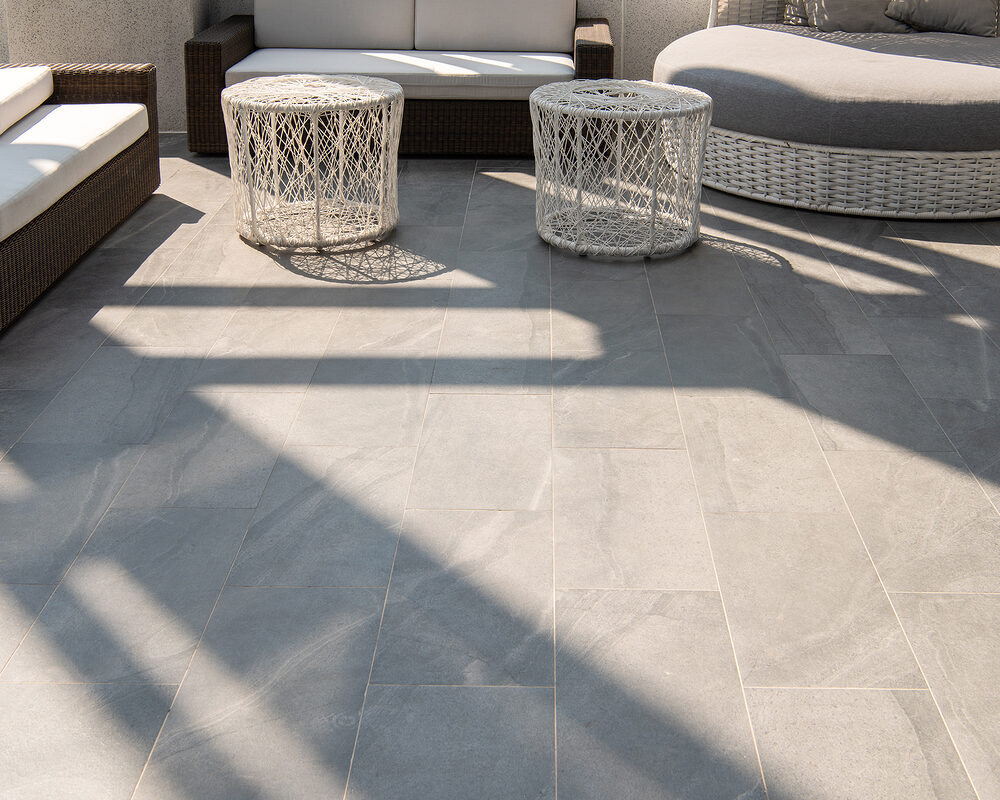 Porcelain Tiles Patio in East Grinstead